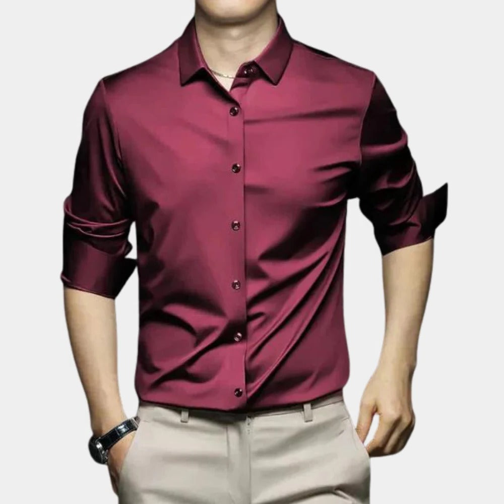 Classic Non-Iron Dress Shirt For Men