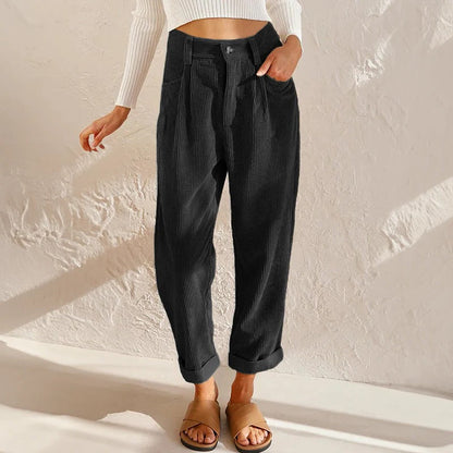Comfortable Women's Corduroy Trousers