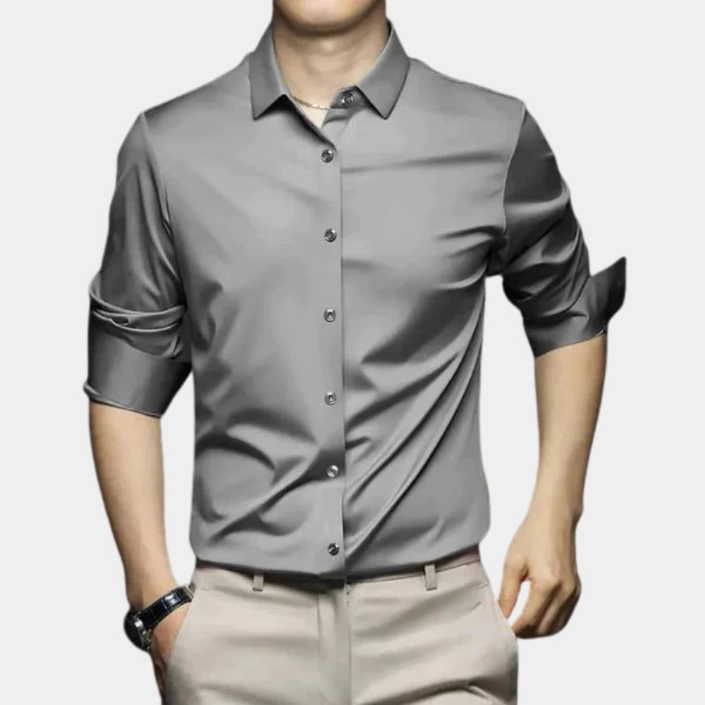 Classic Non-Iron Dress Shirt For Men