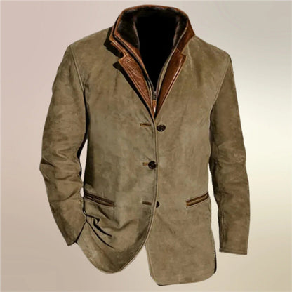 Classic Mens Leather Jacket - Befez