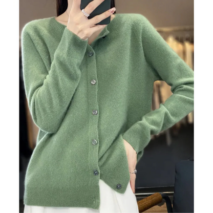Ladies Classic Crew Neck Sweater