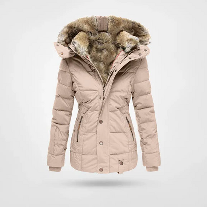 Cozy Insulated Parka Jacket with Hood