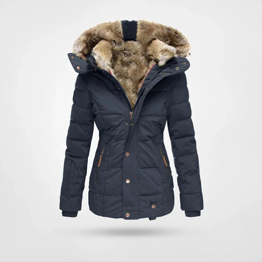 Cozy Insulated Parka Jacket with Hood