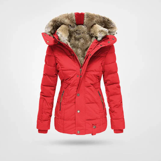 Cozy Insulated Parka Jacket with Hood