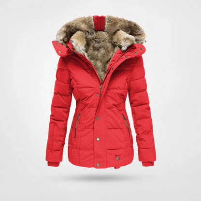 Cozy Insulated Parka Jacket with Hood