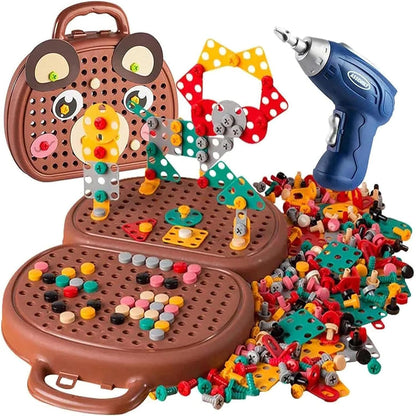Kids Toy Toolbox Set | Learning Drill Kit - Halri