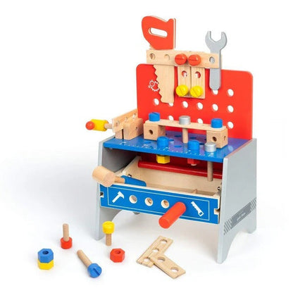 Deluxe Childrens Play Workshop Tool Set Toy