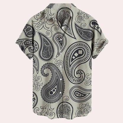 Relaxed Fit Casual Short Sleeve Shirt