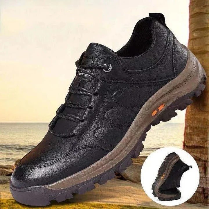 Men's Comfortable Slip On Loafers - Breathable Arch Support Shoes - Halri