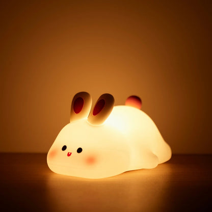 Cute Rabbit Kids Night Light Lamp - Halri