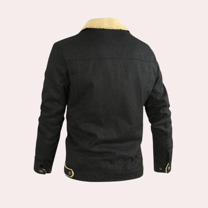 Classic Flight Leather Jacket for Men