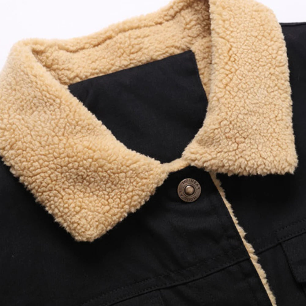 Classic Flight Leather Jacket for Men