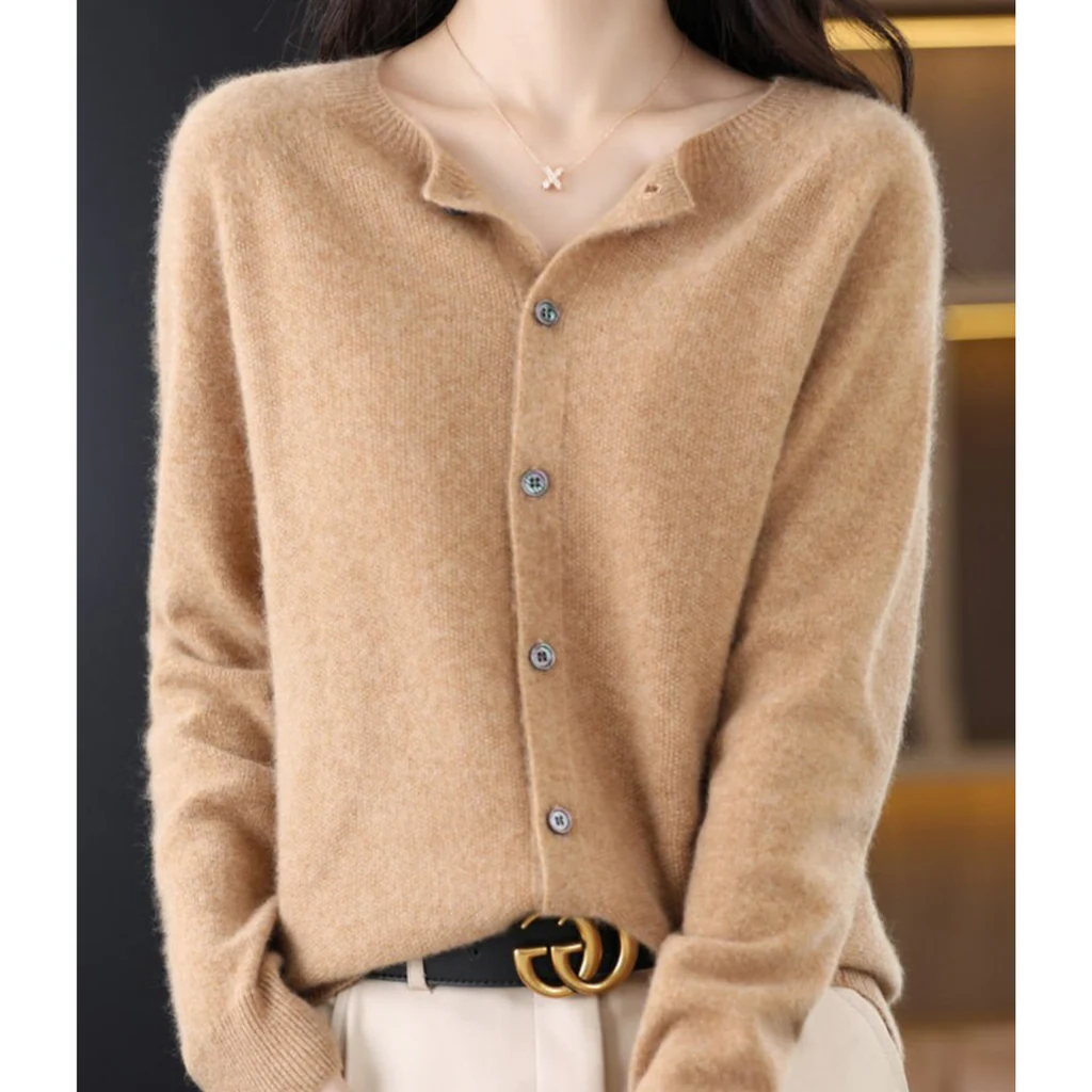Ladies Classic Crew Neck Sweater