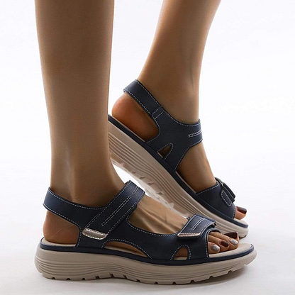 Comfortable Womens Sandals with Adjustable Buckles