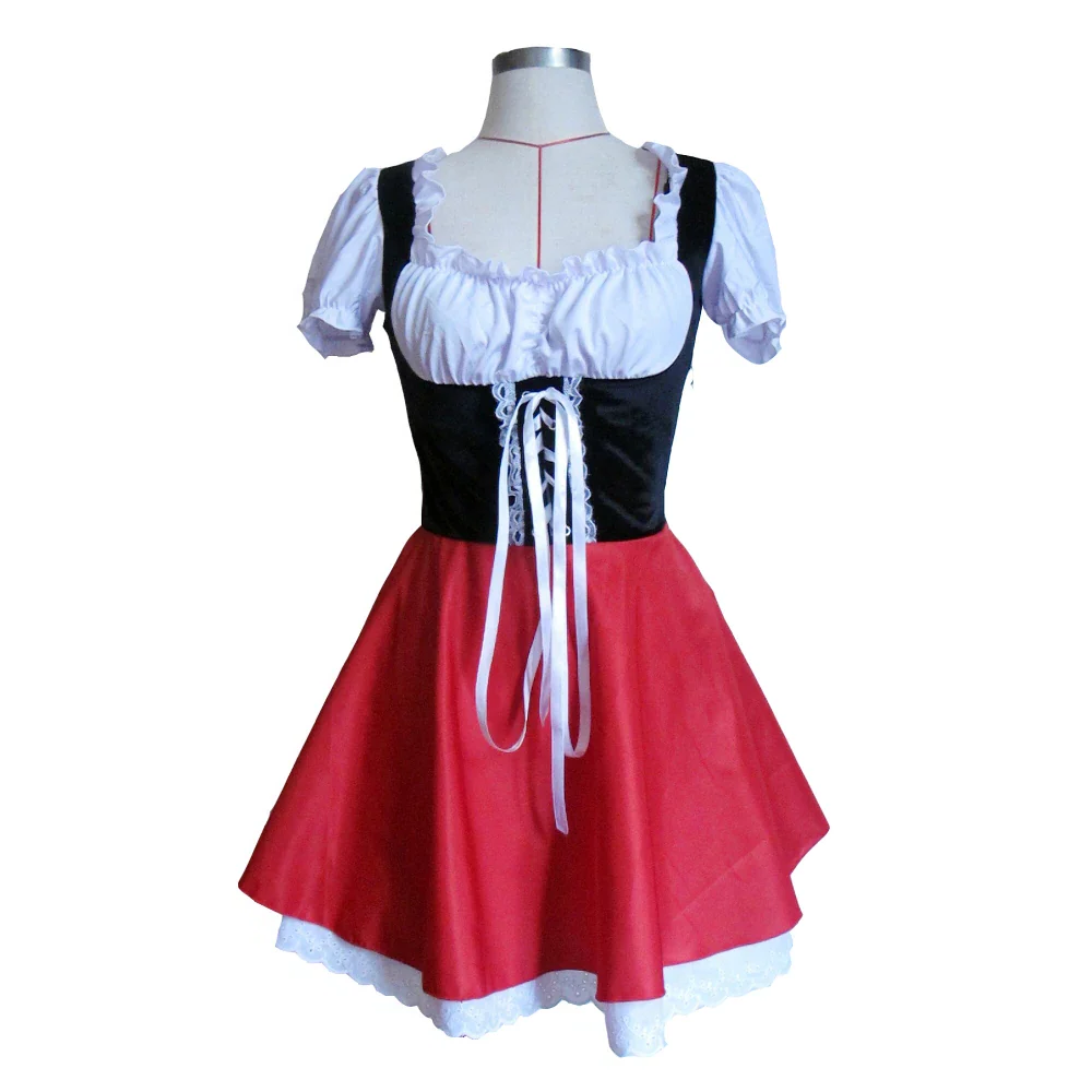 Classic Fairy Tale Hooded Dress Costume for Women
