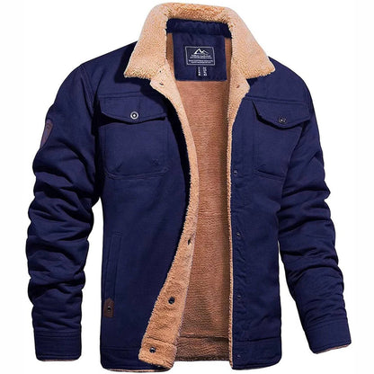 Classic Flight Leather Jacket for Men