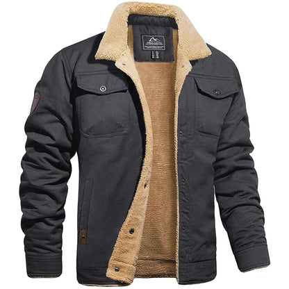 Classic Flight Leather Jacket for Men
