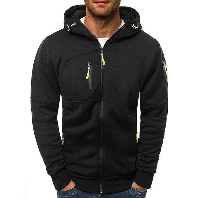 Premium Soft Mens Hooded Sweatshirt
