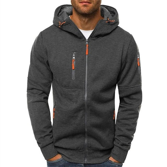 Premium Soft Mens Hooded Sweatshirt
