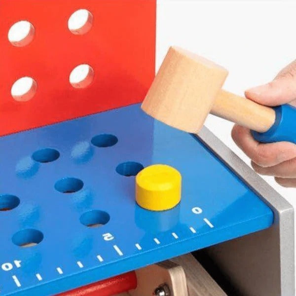 Deluxe Childrens Play Workshop Tool Set Toy