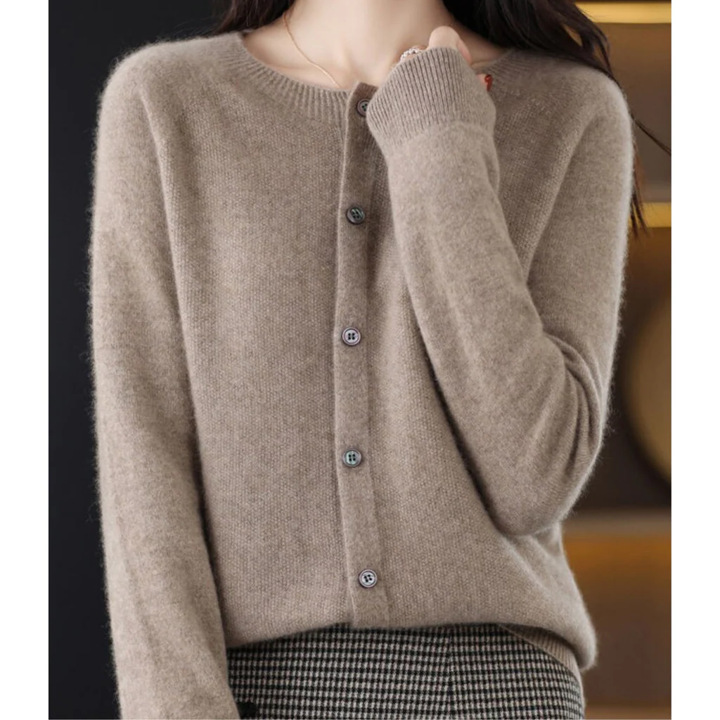 Ladies Classic Crew Neck Sweater