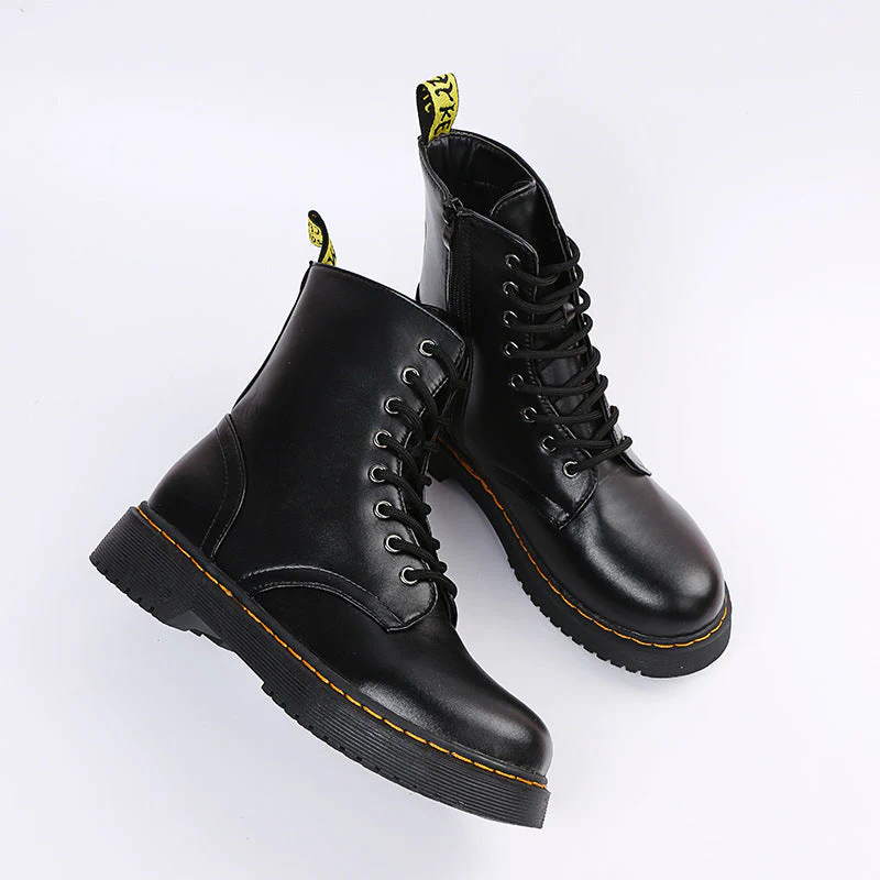 Warm Waterproof Lace Up Boots