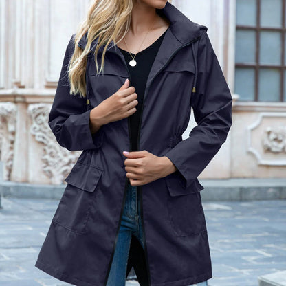 Classic Waterproof Ladies Trench Coat