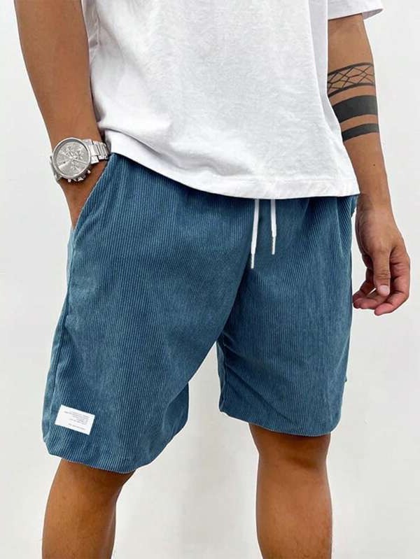 Casual Comfortable Corduroy Shorts - Halri