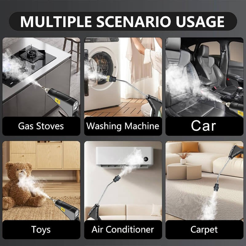 Powerful Heavy Duty Steam Cleaner with Accessories