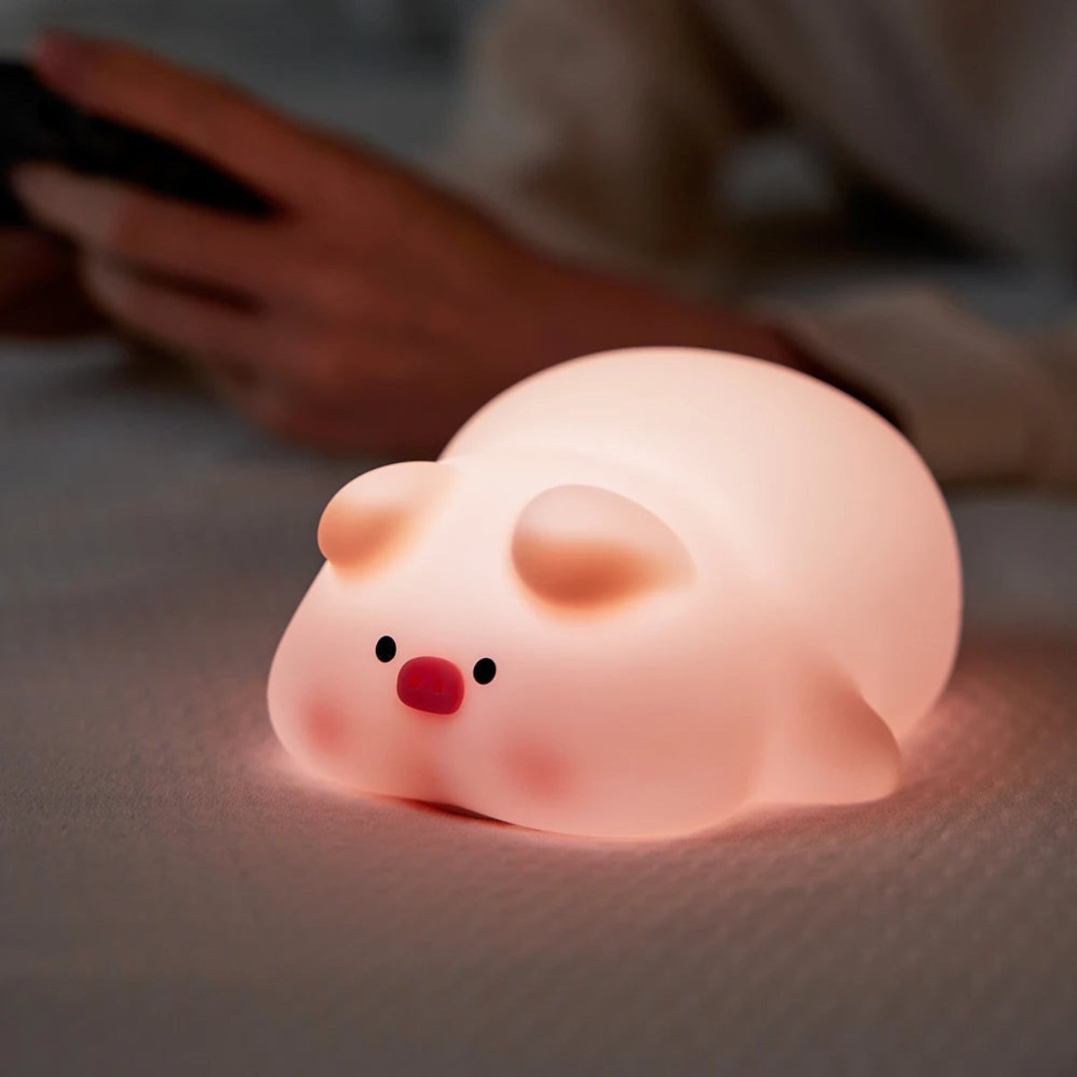 Cute Rabbit Kids Night Light Lamp