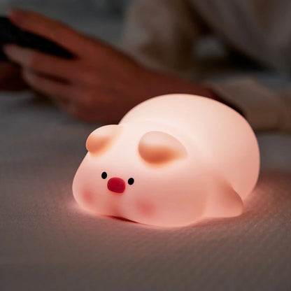 Cute Rabbit Kids Night Light Lamp