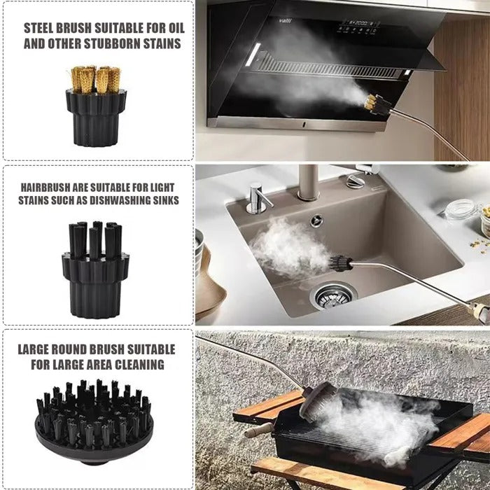 Powerful Heavy Duty Steam Cleaner with Accessories