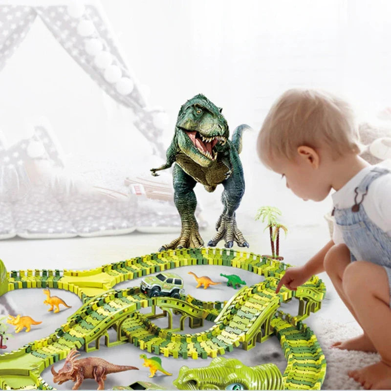 Fun Dinosaur Racing Track Set - Halri