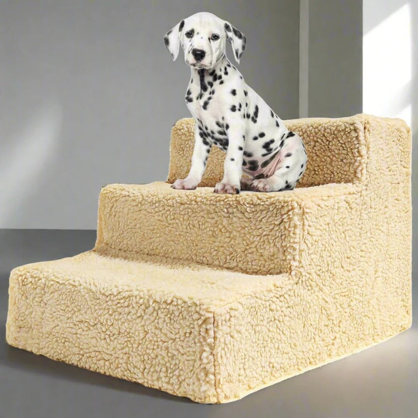 Easy Foldable Pet Steps For High Beds - Halri