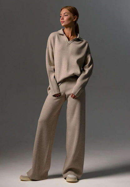 Stylish Women's Pants Set with Chic Design - Befez