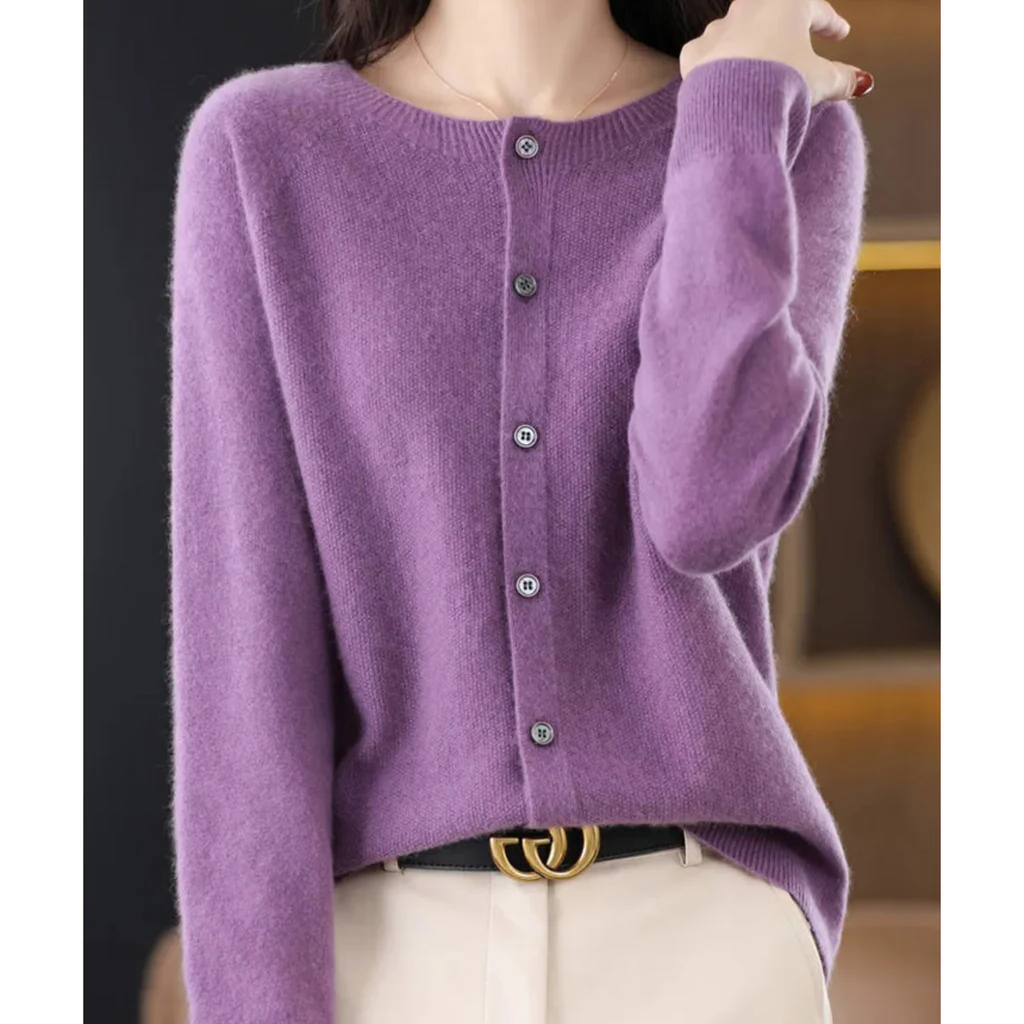 Ladies Classic Crew Neck Sweater