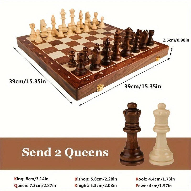 Classic Handcrafted Chess Board