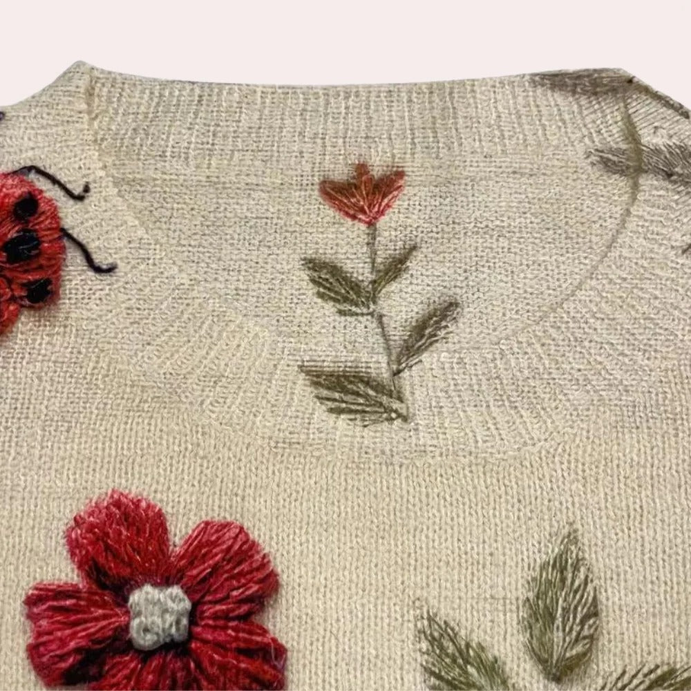 Stylish Ladies Warm Knit Sweater