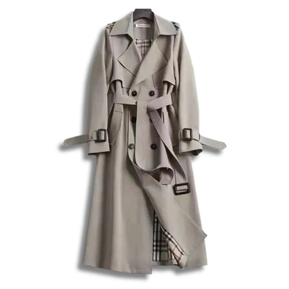 Timeless Water Repellent Long Trench Coat