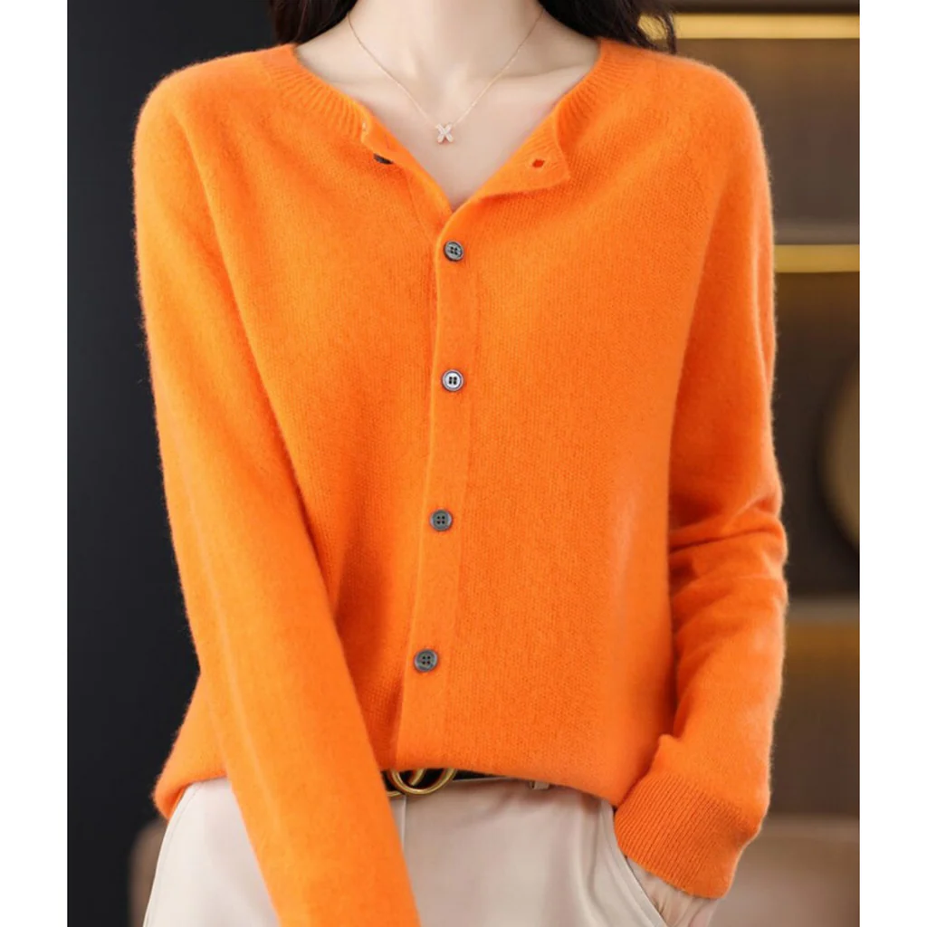 Ladies Classic Crew Neck Sweater
