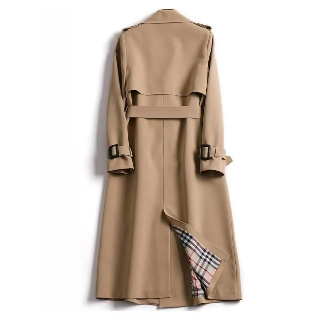 Timeless Water Repellent Long Trench Coat