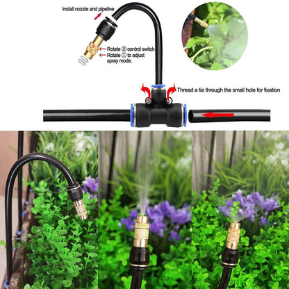 Flexible 360 Degree Watering Irrigation System Kit