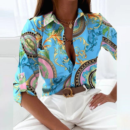Classic Relaxed Fit Women's Blouse
