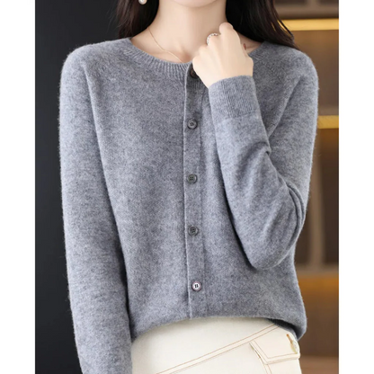 Ladies Classic Crew Neck Sweater