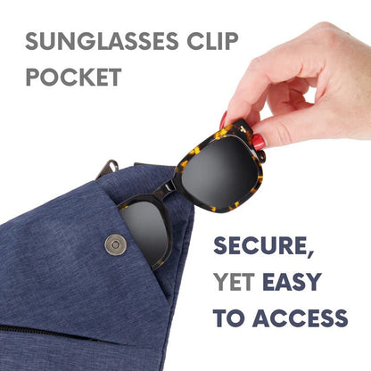 Secure Travel Cross Body Purse
