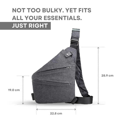 Secure Travel Cross Body Purse