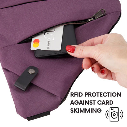 Secure Travel Cross Body Purse