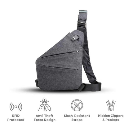 Secure Travel Cross Body Purse