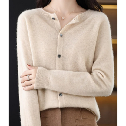 Ladies Classic Crew Neck Sweater