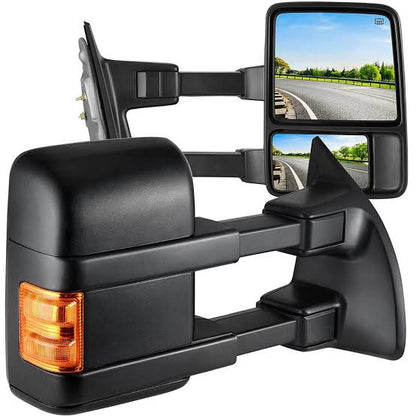 Convex Heated Car Side View Mirror - Halri